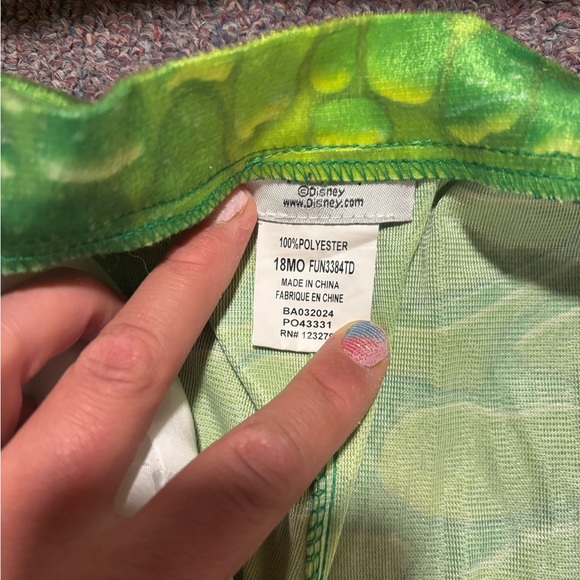 Toy Story Rex Toddler Baby Costume - Picture 3 of 12